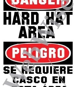 Hard Hat/ Spanish Poster
