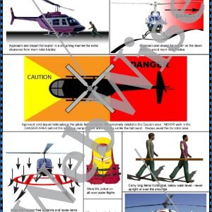 Helicopter Safety Poster