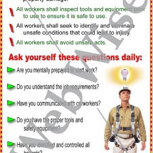 Safety Is Your Responsibility Poster