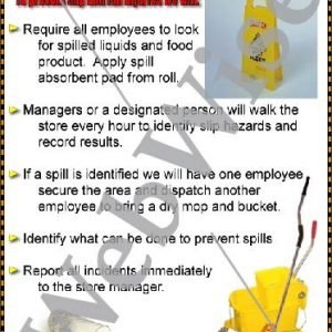 Slip and Fall Prevention Poster