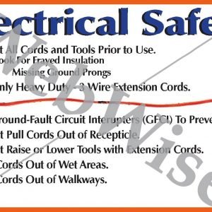 Electrical Cord Safety Poster