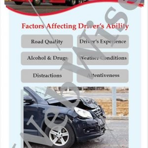 TRIP- Factors Affecting Driver's Ability Poster