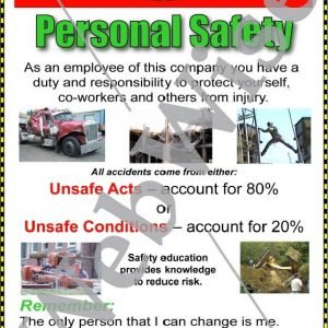 Personal Safety Poster