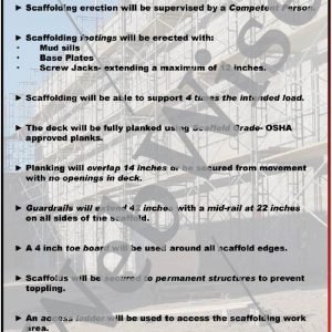 Scaffolding Poster